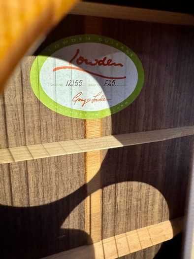 lowden F25 Electro Acoustic