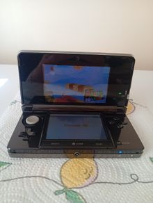 Original 3DS console (partially faulty)