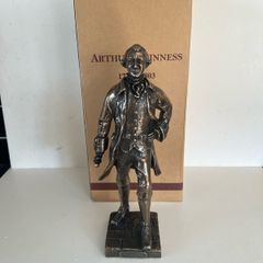 Arthur Guinness boxed bronze statue, by artist Jarleth Daly