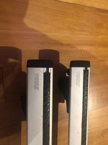 BMW roof bars.