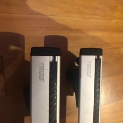BMW roof bars.