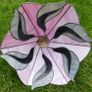 Vintage Tiffany style Stained Glass Light Shade 15" x 11" Image 3