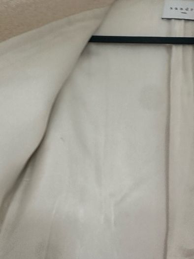 Sandro blazer cream color