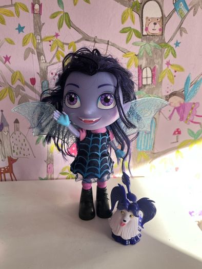 Vampirina doll with her dog