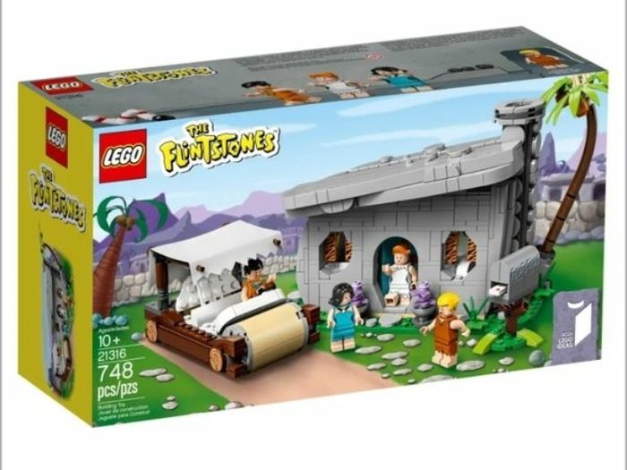 Retired Lego Ideas 21316 The Flintstones