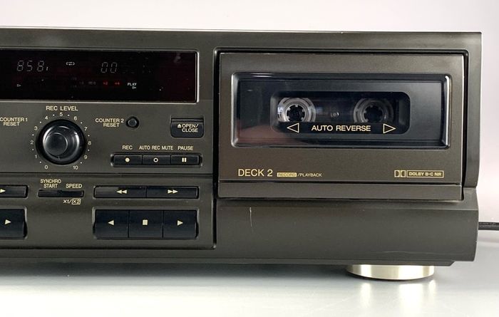 Technics RS-TR373 dual stereo cassette deck