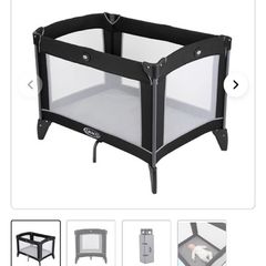 Graco Travel Cot and Cleveland Clevafoam mattress