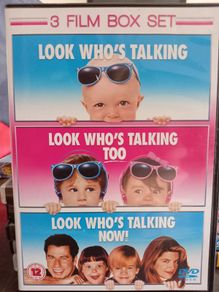 Look Who's Talking Trilogy 1-3 Dvd Collection John Travolta Comedy