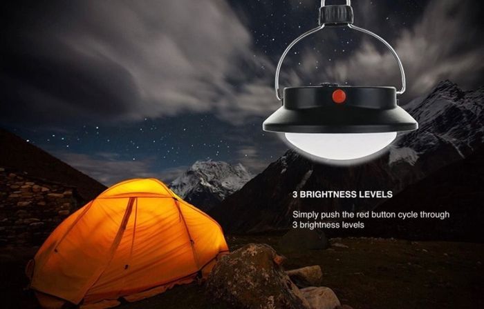 Ultra Bright Portable LED Tent Light - The 60 LED Camping Lantern - Great Lamp for Hiking, Camping, Patio Umbrella, Car and Outages (FREE POSTAGE)