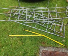 Free bricks, wood and scrap metal