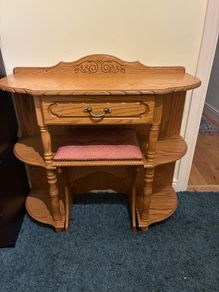 Desk and chair set