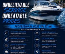 Boat valeting