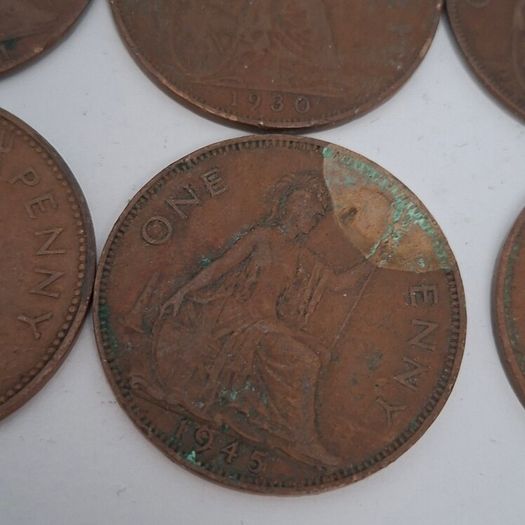 Old English Coin Lot