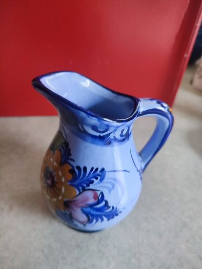 Milk Jug Faireal Algobaga Portugal Hand Painted