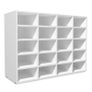 Shoe Rack Chipboard 92x30x67.5 cm White Image 3