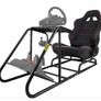 Racing Simulator Cockpit Driving Seat Gaming Chair Sturdy Xbox 360 Anti-rust Image 3
