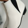 white ankle boots Image 6