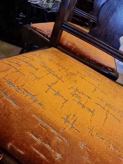 Beautiful Antique Teak Chairs x 4