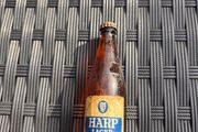 Vintage miniature bottle Harp