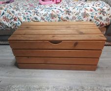 wooden storage box