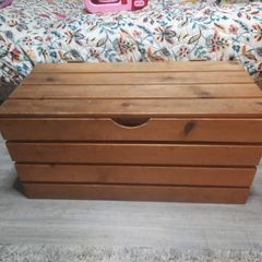wooden storage box