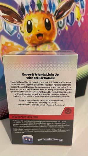 Prismatic Evolutions Booster Box - Pokemon - Sealed