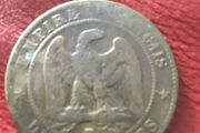 Napoleon 111 Empereur 1856 Empire Francais Dix Centimes CoiN