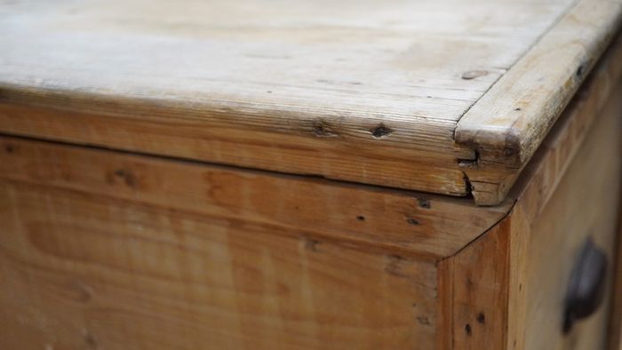 Victorian Pine Blanket Chest