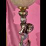 antique cherub lamp Image 3