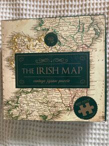 The Irish Map Vintage Jigsaw Puzzle 1000p