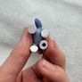 Vintage 2007 Hasbro Littlest Pet Shop blue Horse 1114 LPS Used Please look at the pictures Image 7