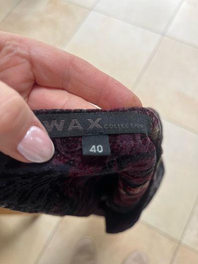 Wax Velveteen Dress
