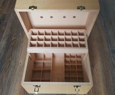 Storage box for essential oils