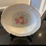 ARKLOW pretty  9.5 inch dish with gilded rim Image 7