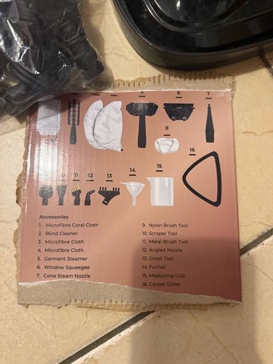 floor steamer