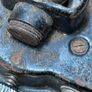 Vintage Car SMITHS Rear View Mirror Clock, Classic Jaguar VW Mini Austin Ford Image 4