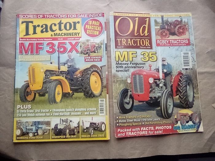 Two Massey Ferguson magazines