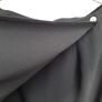 Black wrapover skirt Image 4