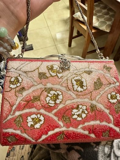 Vintage Hashimoto beaded handbag