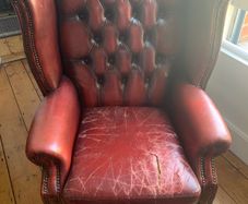 Chesterfield wingback chair