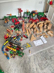 Brio Wooden Train Set Bundle