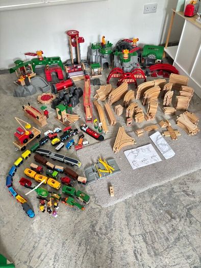 Brio Wooden Train Set Bundle