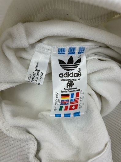 Vintage 90s Adidas ATP Tennis Jacket Mens Medium