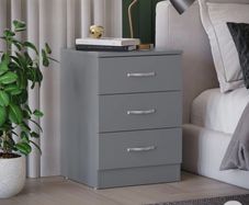Bedside locker - 3 Drawer