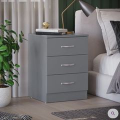 Bedside locker - 3 Drawer