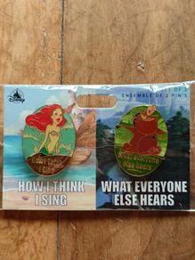Disney pin Ariel and Pumba