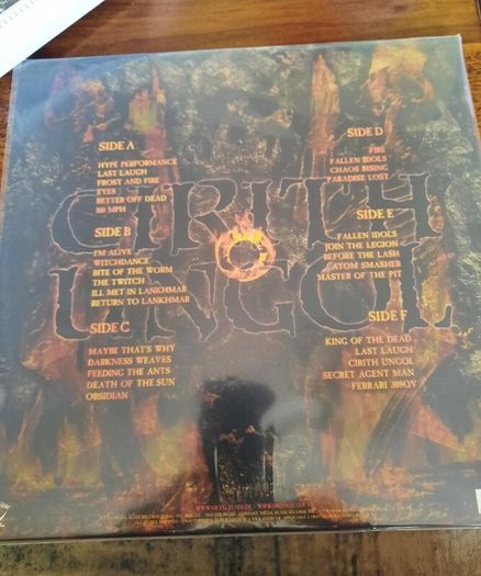CIRITH UNGOL: Servants of Chaos - 3 LP Gatefold (200 Aflame pressing)-released 2011