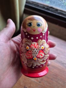 Vintage Russian Matryoshka Nesting Dolls