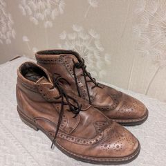 ECCO mens leather boots size 43(9)