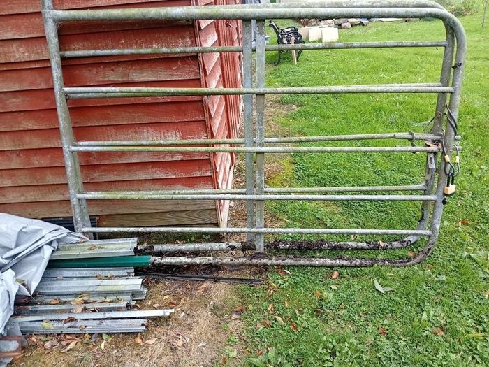 2x6ft farm gates aluminium